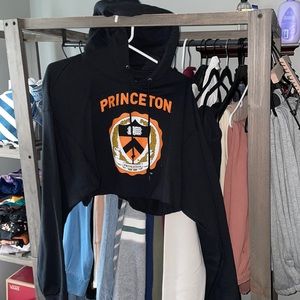 Gold Rush Princeton cropped hooded sweatshirt size Large